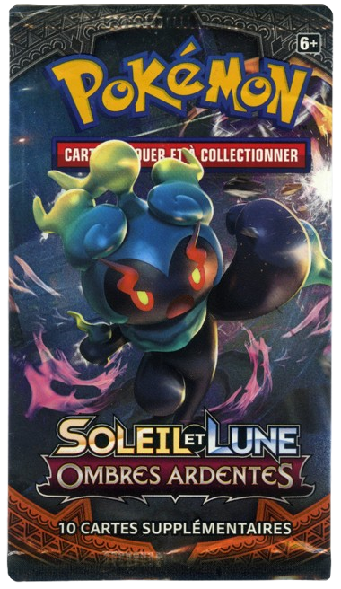 Pokémon - Booster SL03 Ombres Ardentes illustration Marshadow - 2017 - FR