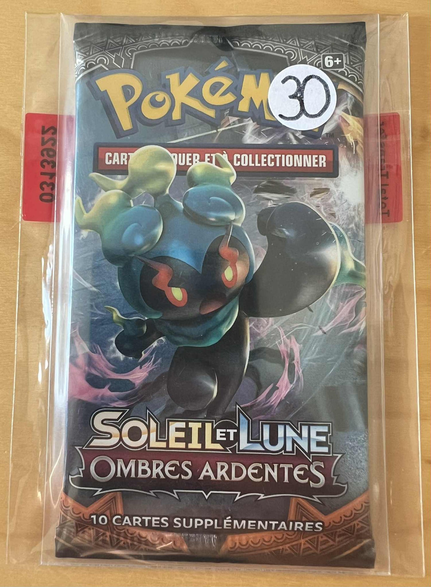 Pokémon - Booster SL03 Ombres Ardentes illustration Marshadow - 2017 - FR