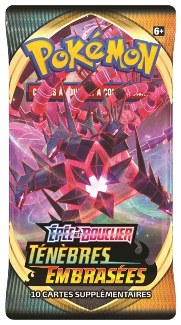 Pokémon - Booster Epée & Bouclier EB03 Ténèbres Embrasées Illustration Ethernatos - 2020 - FR