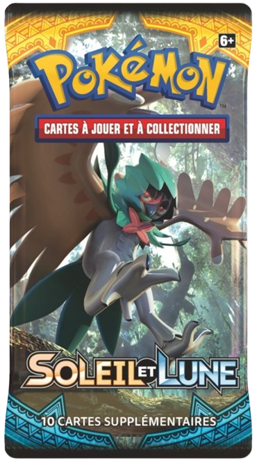 Pokémon - Booster SL01 Soleil et Lune illustration Archéduc - 2017 - FR