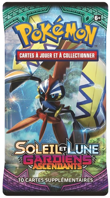 Pokémon - Booster SL02 Gardiens Ascendants illustration Tokorico - 2017 - FR