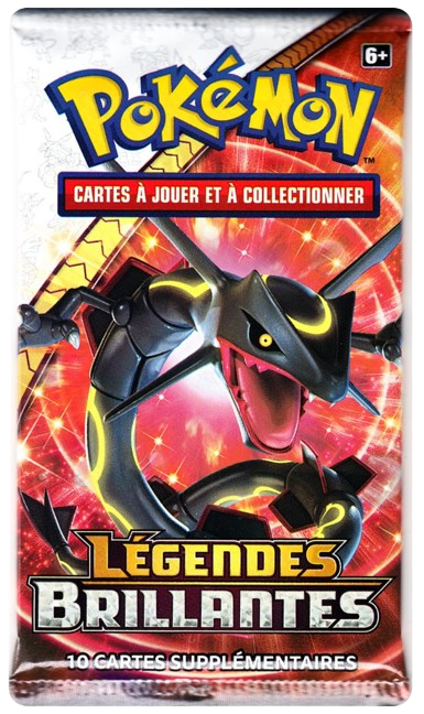 Pokémon - Booster SL3.5 Légendes Brillantes illustration Rayquaza - 2017 - FR