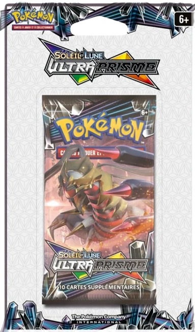 Pokémon - Booster sous Blister Soleil & Lune SL05 Ultra Prisme illustration Giratina - 2018 - FR