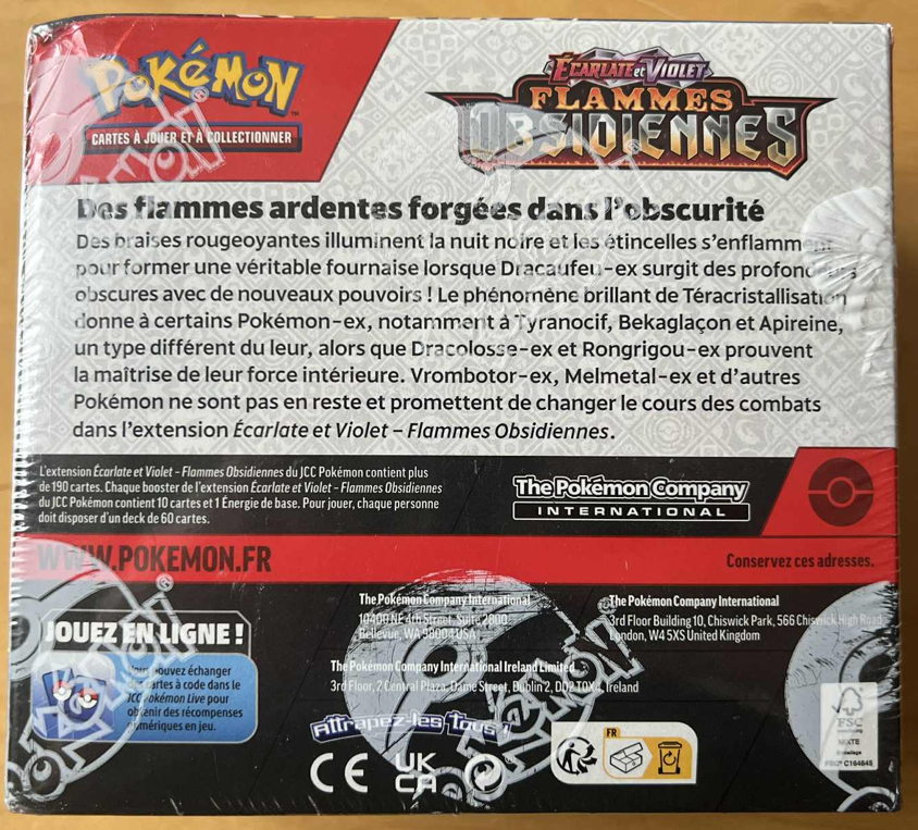 Pokémon - Display EV03 Flammes Obsidiennes - 2023 - FR