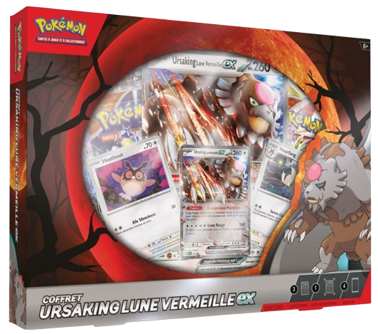 Pokémon - Coffret Ursaking Lune-Vermeille Ex - 2024 - FR