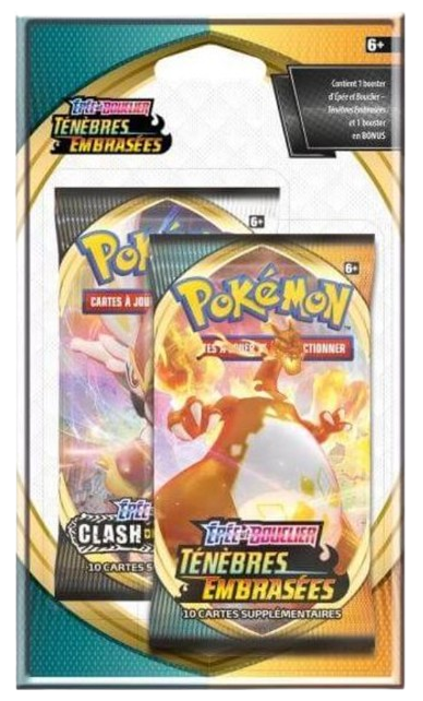 Pokémon - Duopack EB03 Ténèbres Embrasées/EB02 Clash des Rebelles - 2020 - FR