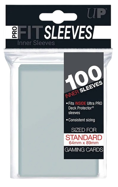 Paquet de 100 fit sleeves Ultra Pro