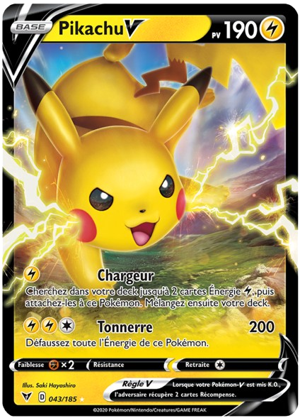 Pokémon - Deck Pikachu V - 2022 - FR