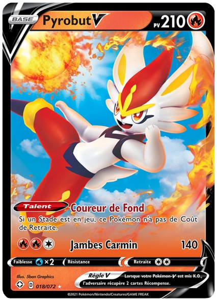 Pokémon - Deck Pyrobut V - 2022 - FR