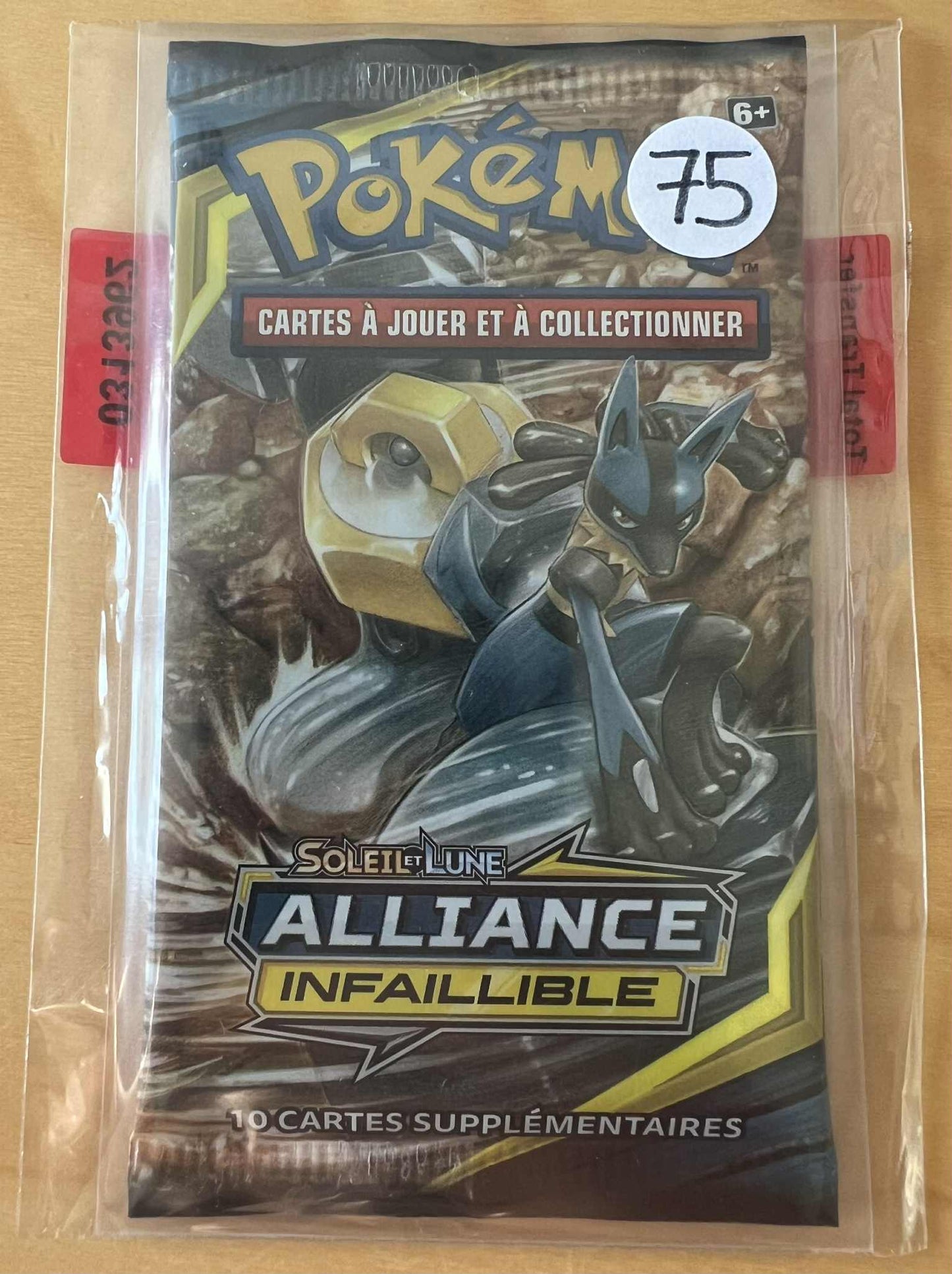 Pokémon - Booster SL10 Alliance Infaillible illustration Lucario & Melmetal - 2019 - FR