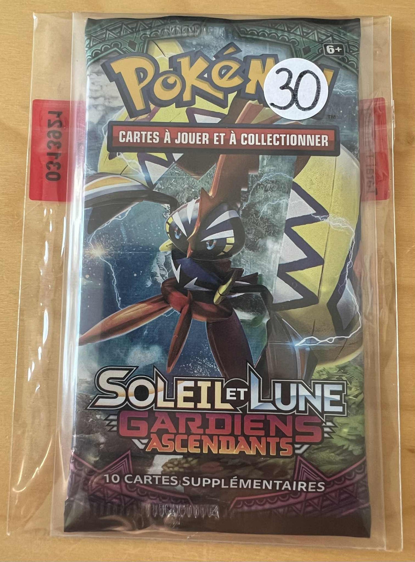 Pokémon - Booster SL02 Gardiens Ascendants illustration Tokorico - 2017 - FR
